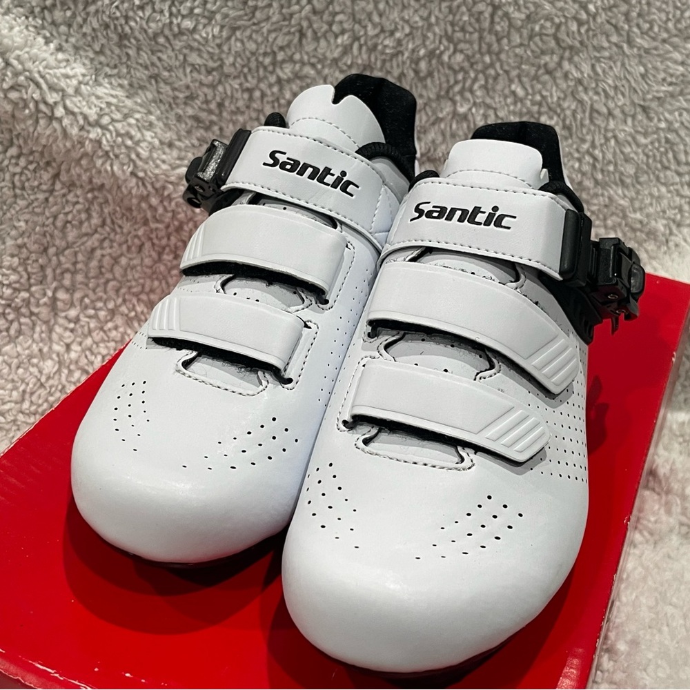 Santic Men’s Cycling Shoes.  Road Bike‎ shoes size 7